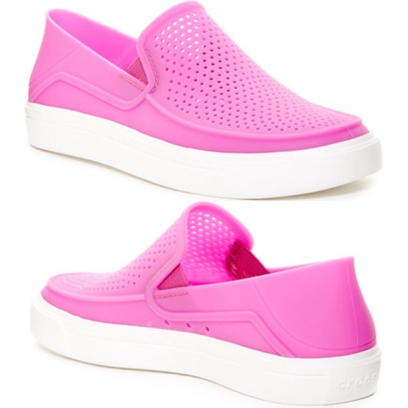 womens croc slip ons